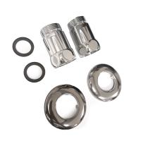 Соединение прямое 1"x1" гайка/штуцер, хром (пара)