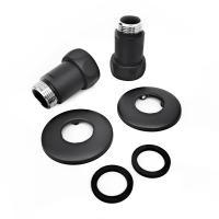 Соединение прямое 1"x3/4" гайка/штуцер, Черный Муар (пара)