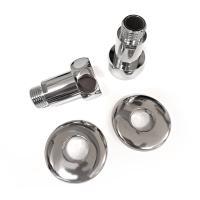 Соединение прямое 1"x1/2" гайка/штуцер, хром (пара)