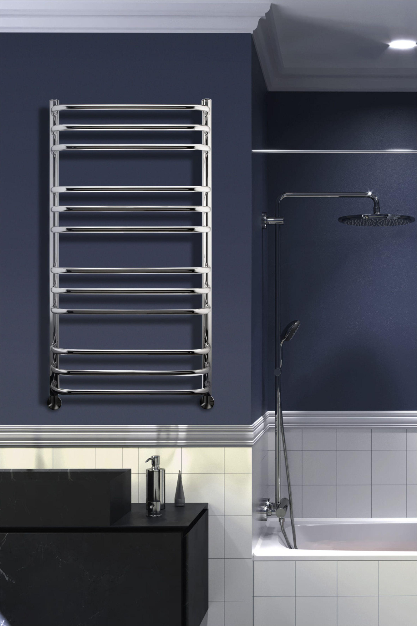 Полотенцесушитель Brace 100/50, Хром