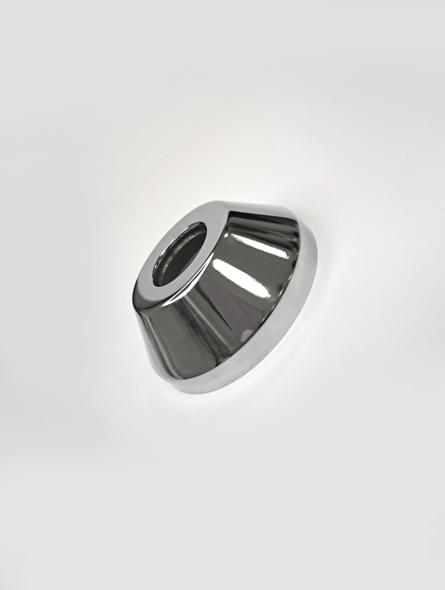 Изображение Отражатель высокий, 3/4", декоративный, хром