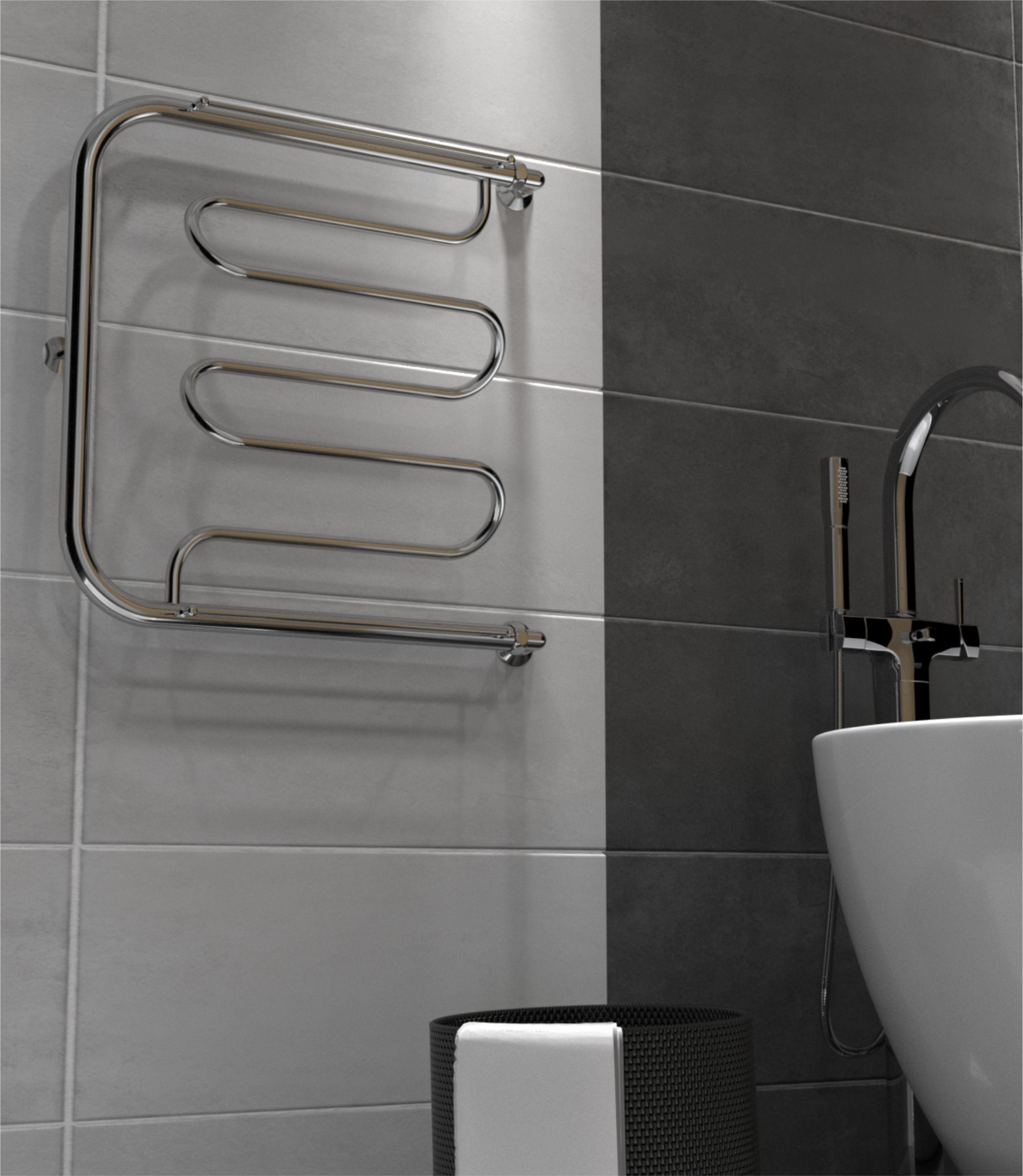 Фокстрот Liana с полочкой 50/40, Хром Фокстрот Liana с полочкой 50/40, Хром