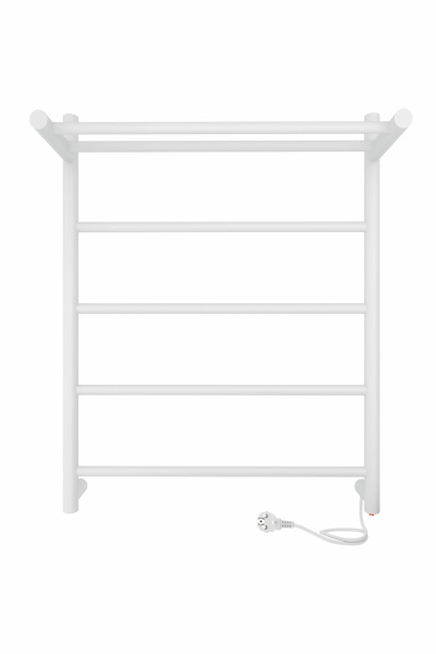 Полотенцесушитель Line с полкой 60/50 Белый матовый