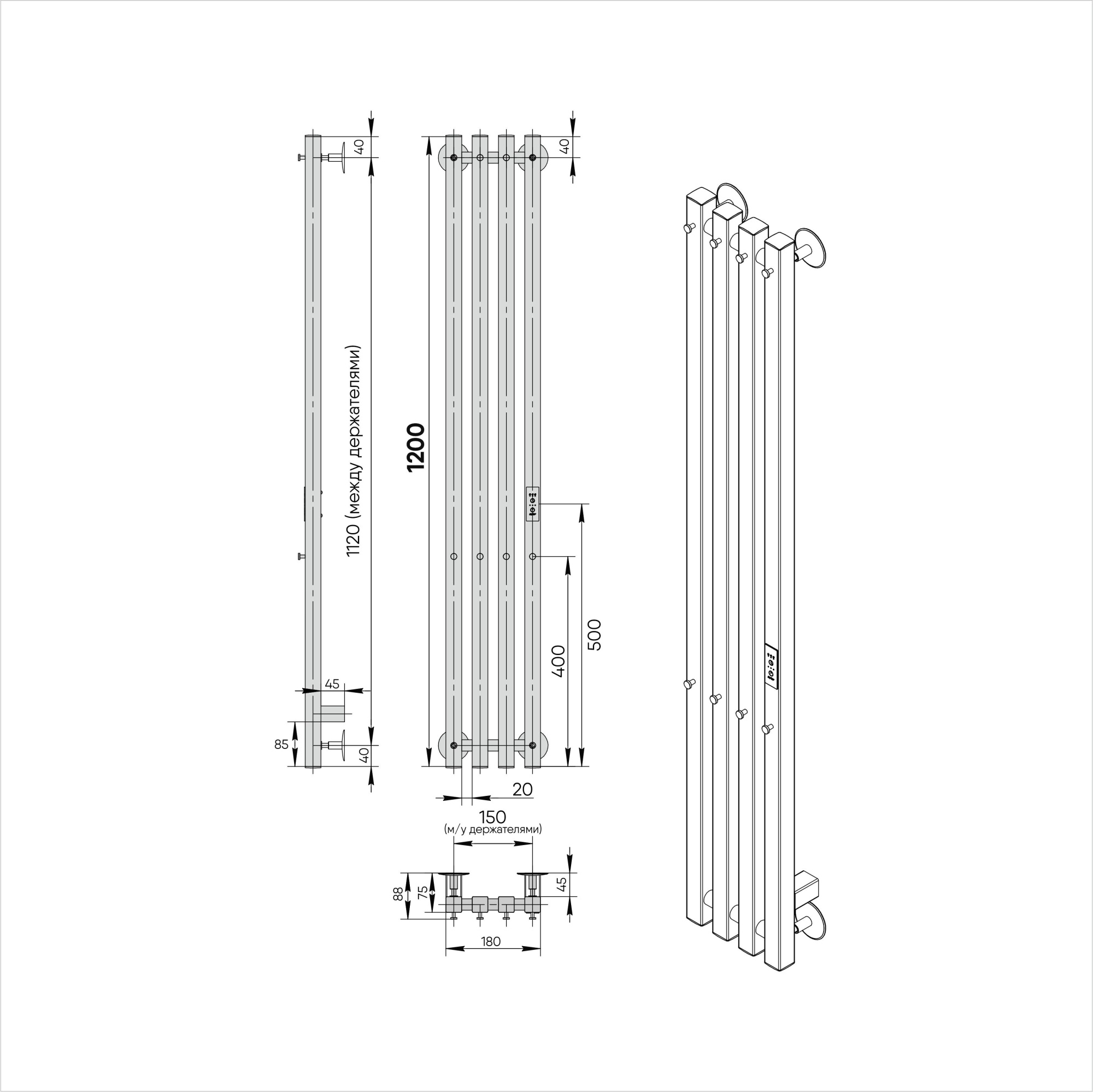 Style Pro 120-18 Белый матовый Style Pro 120-18 Белый матовый