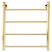Полотенцесушитель Line 60/50, к-3, Золото