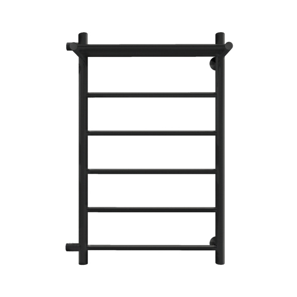 Line с полочкой, боковое подключение слева 70/40, к-2, Черный муар