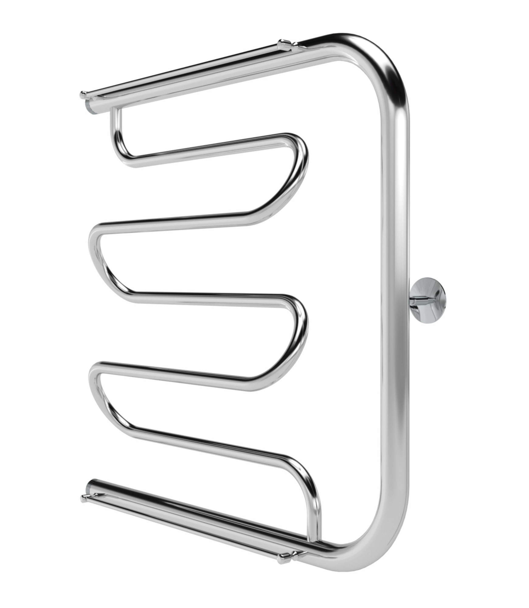 Фокстрот Liana с полочкой 50/50, Хром