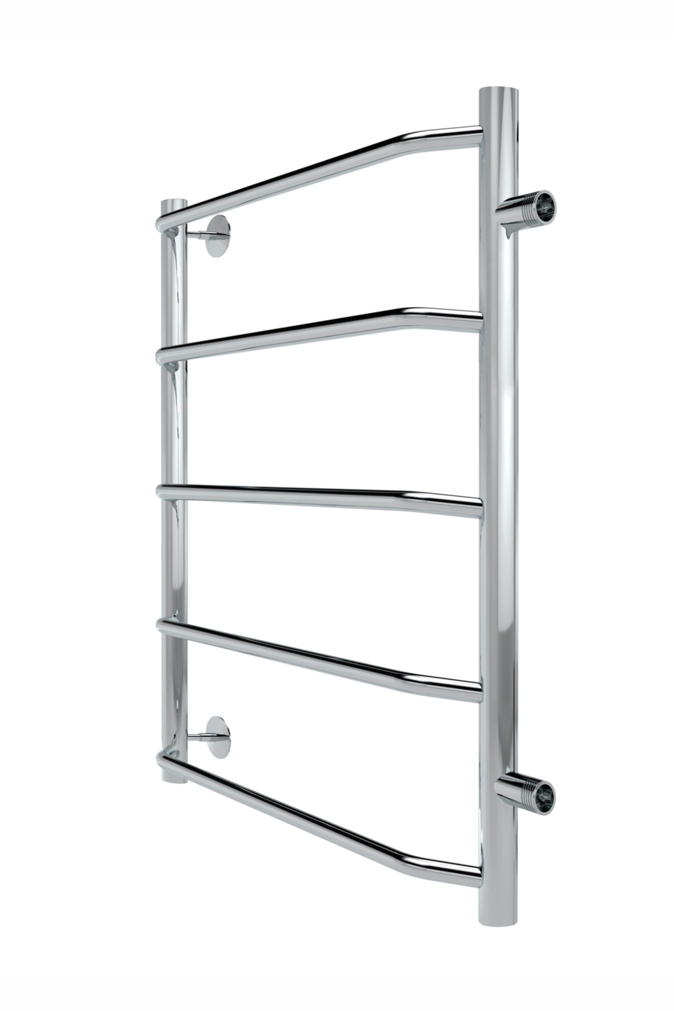Полотенцесушитель Roof с боковым подключением 60/40, Хром