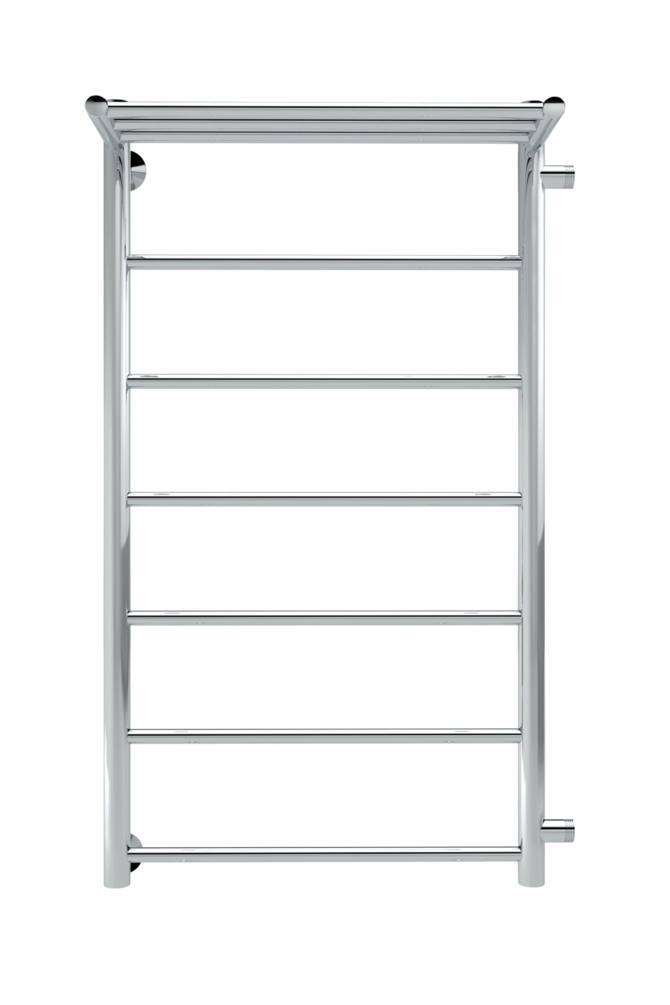 Line с полочкой, боковое подключение 90/50, Хром Line с полочкой, боковое подключение 90/50, Хром