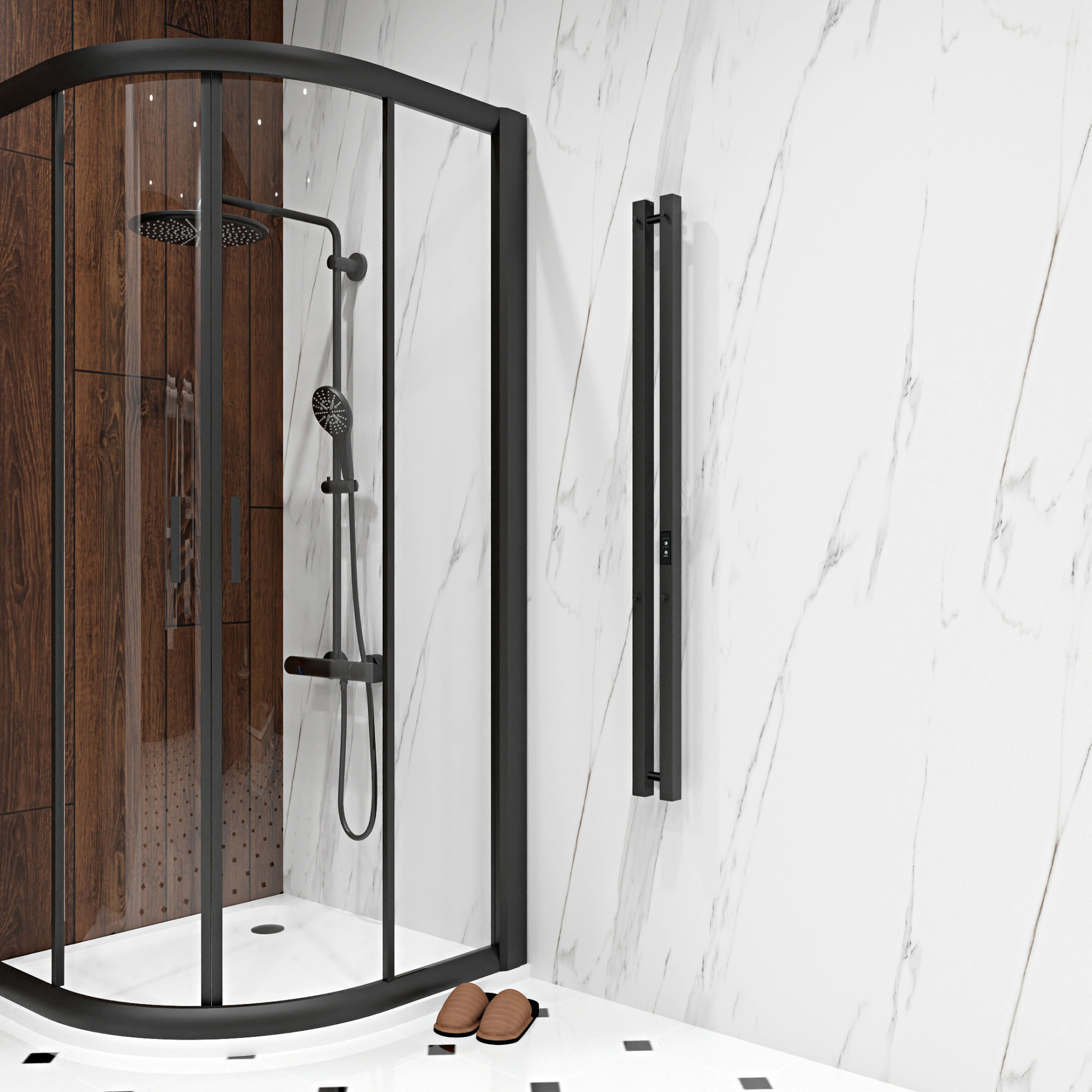 Style PRO 120/8 Чёрный Муар