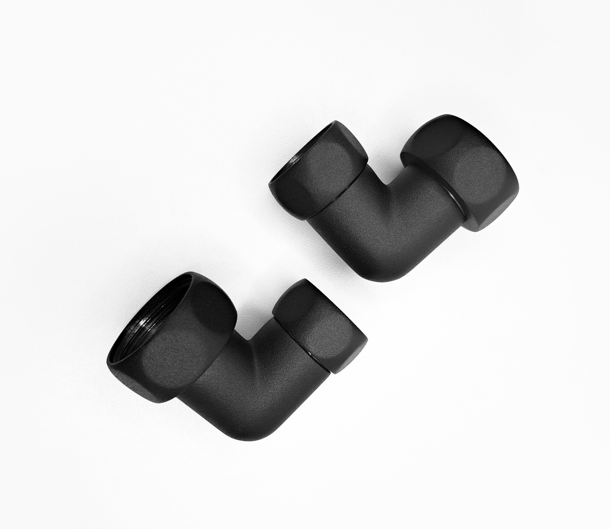 Комплект для полотенцесушителя К-3 (Черный Муар) Изображение Комплект для полотенцесушителя К-3 (Черный Муар)