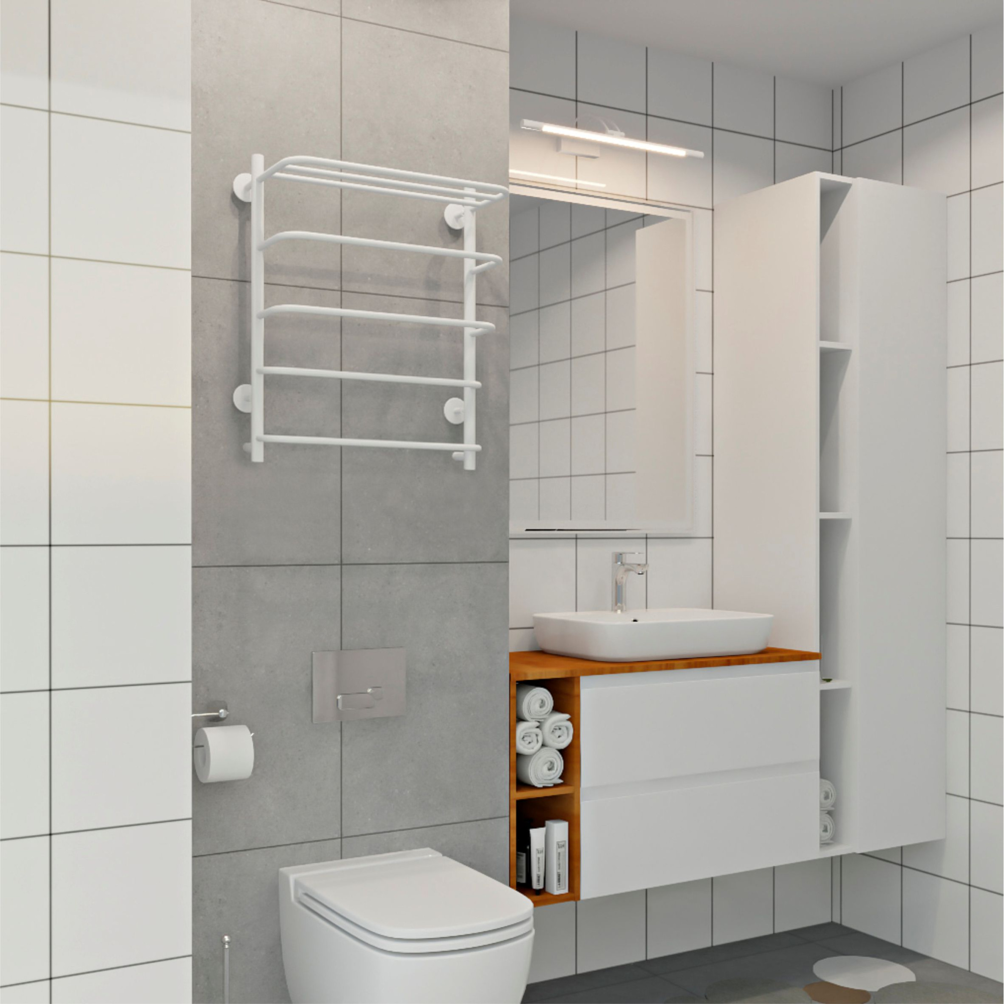 Hit 60-50 Белый Матовый