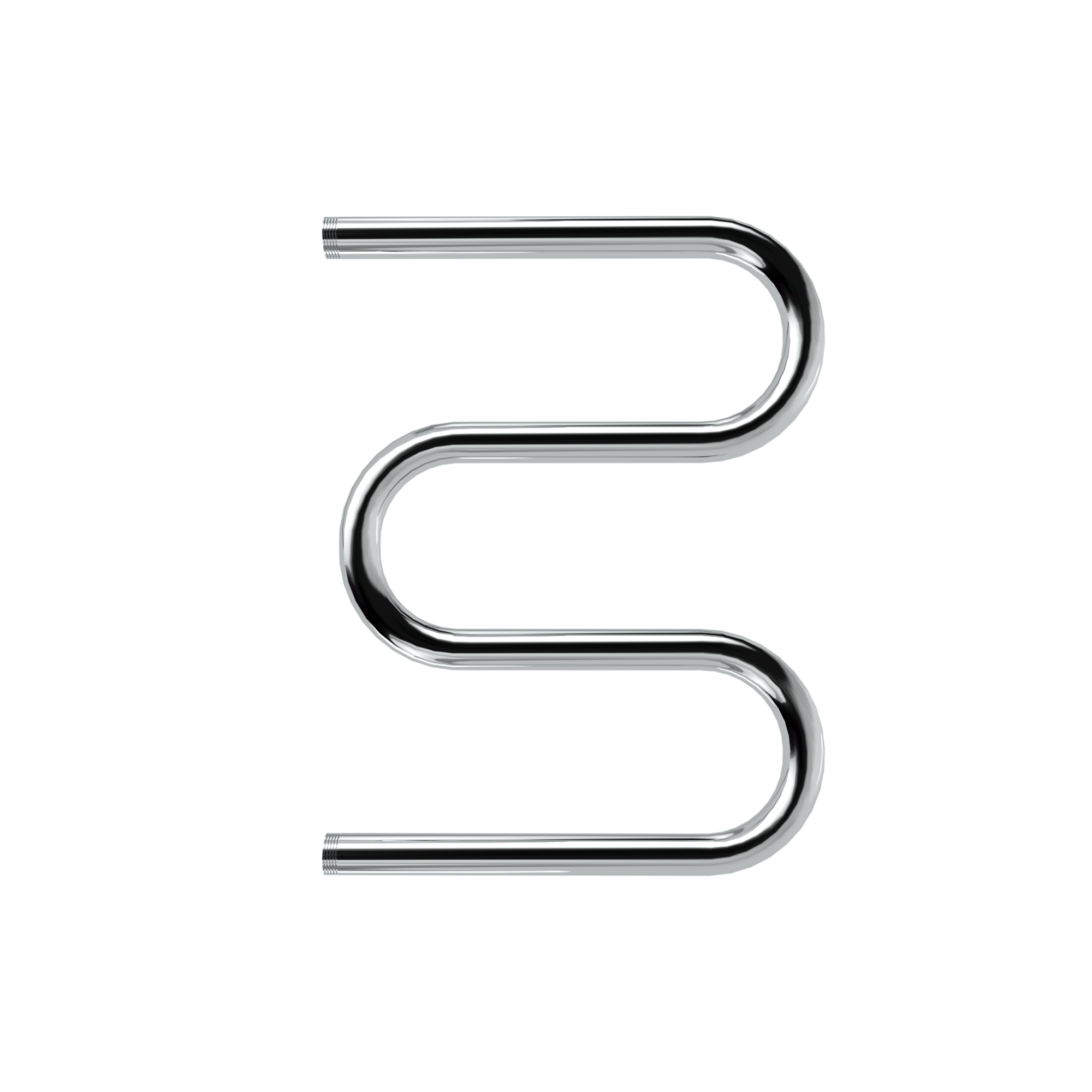 Полотенцесушитель M-образный, 1",  60/70, Хром