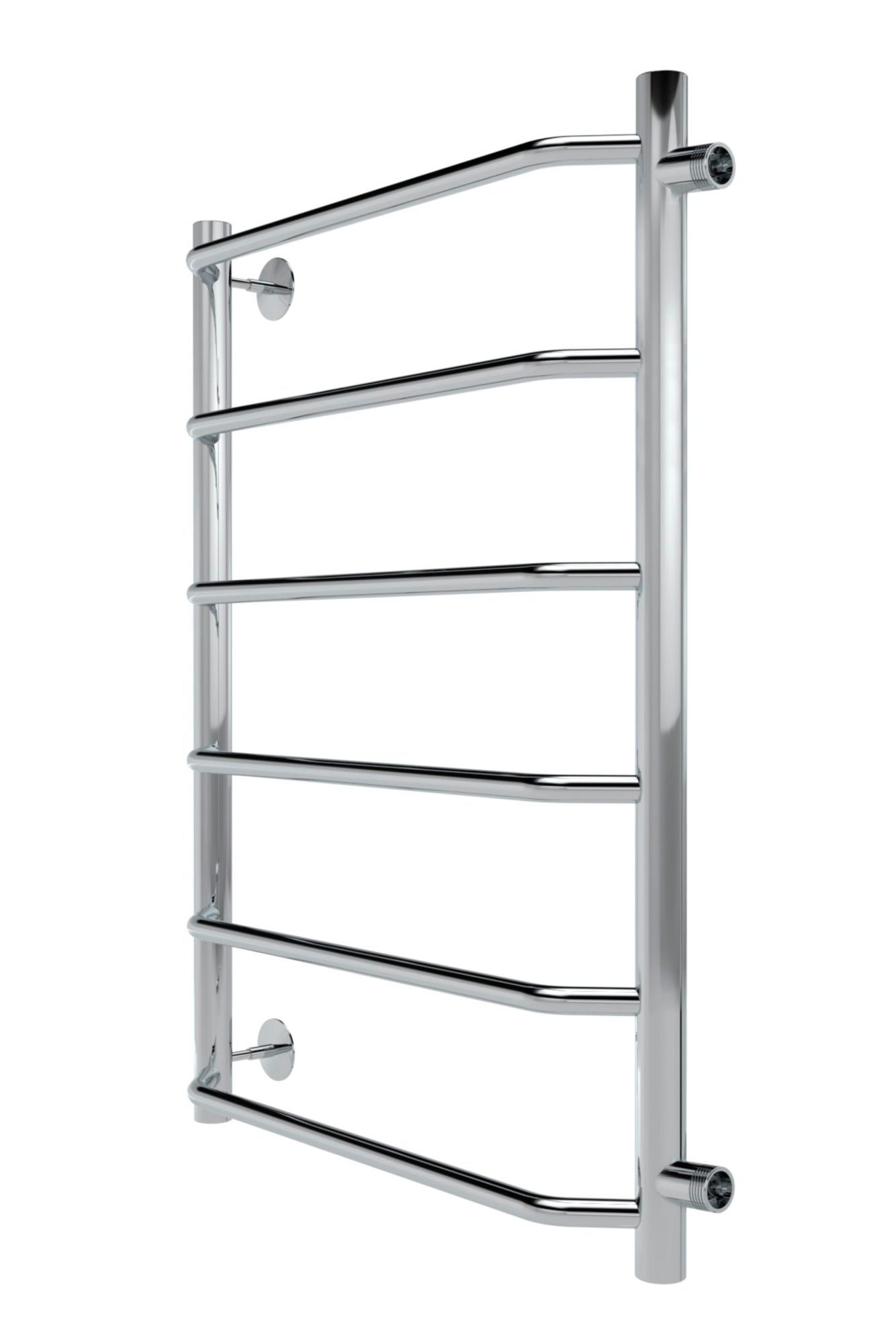 Полотенцесушитель Roof с боковым подключением 80/50, Хром