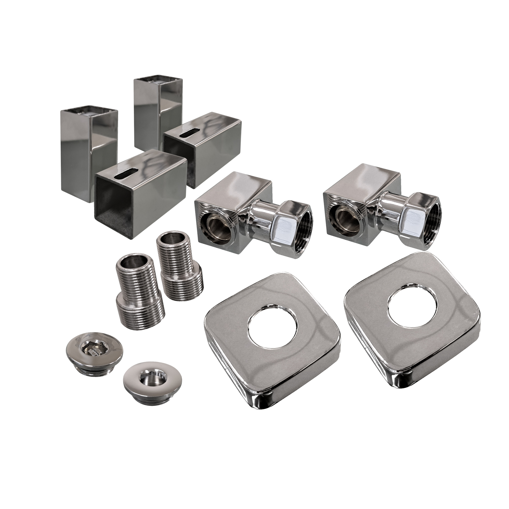 Полотенцесушитель Aletto 50/40, к-3, Хром Полотенцесушитель Aletto 50/40, к-3, Хром