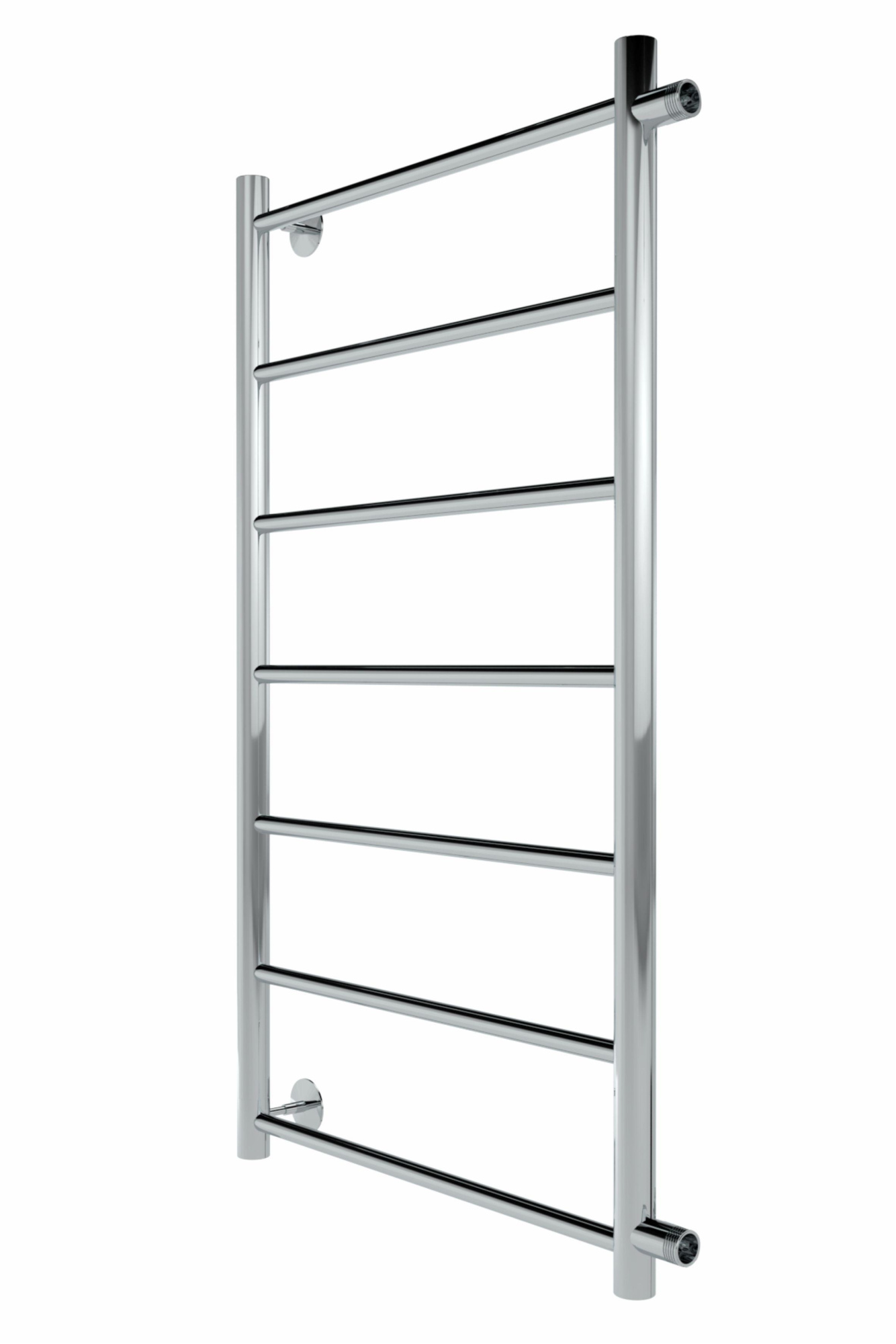 Line боковое подключение 90/50, Хром