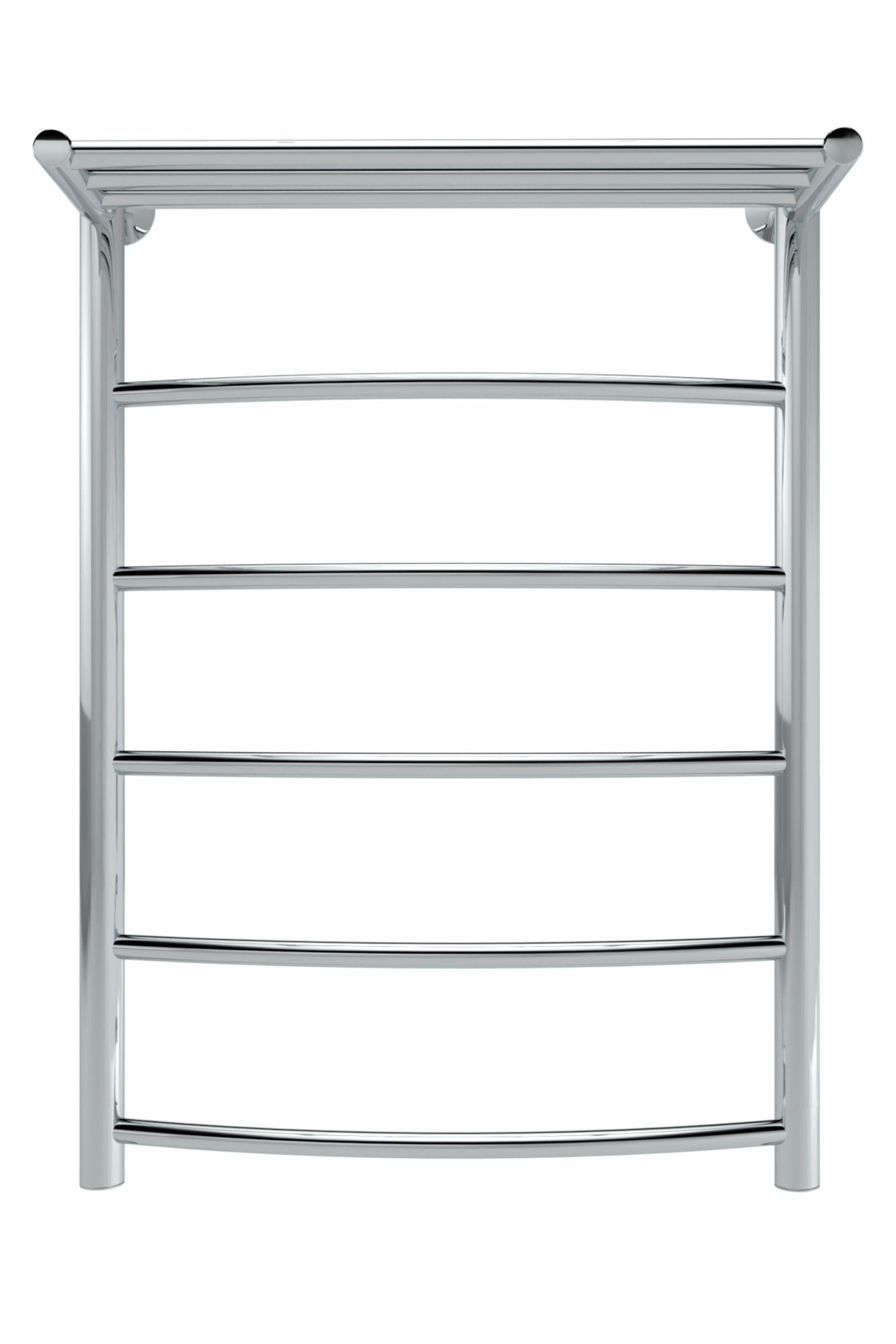 Полотенцесушитель Arc с полкой 80/50, Хром