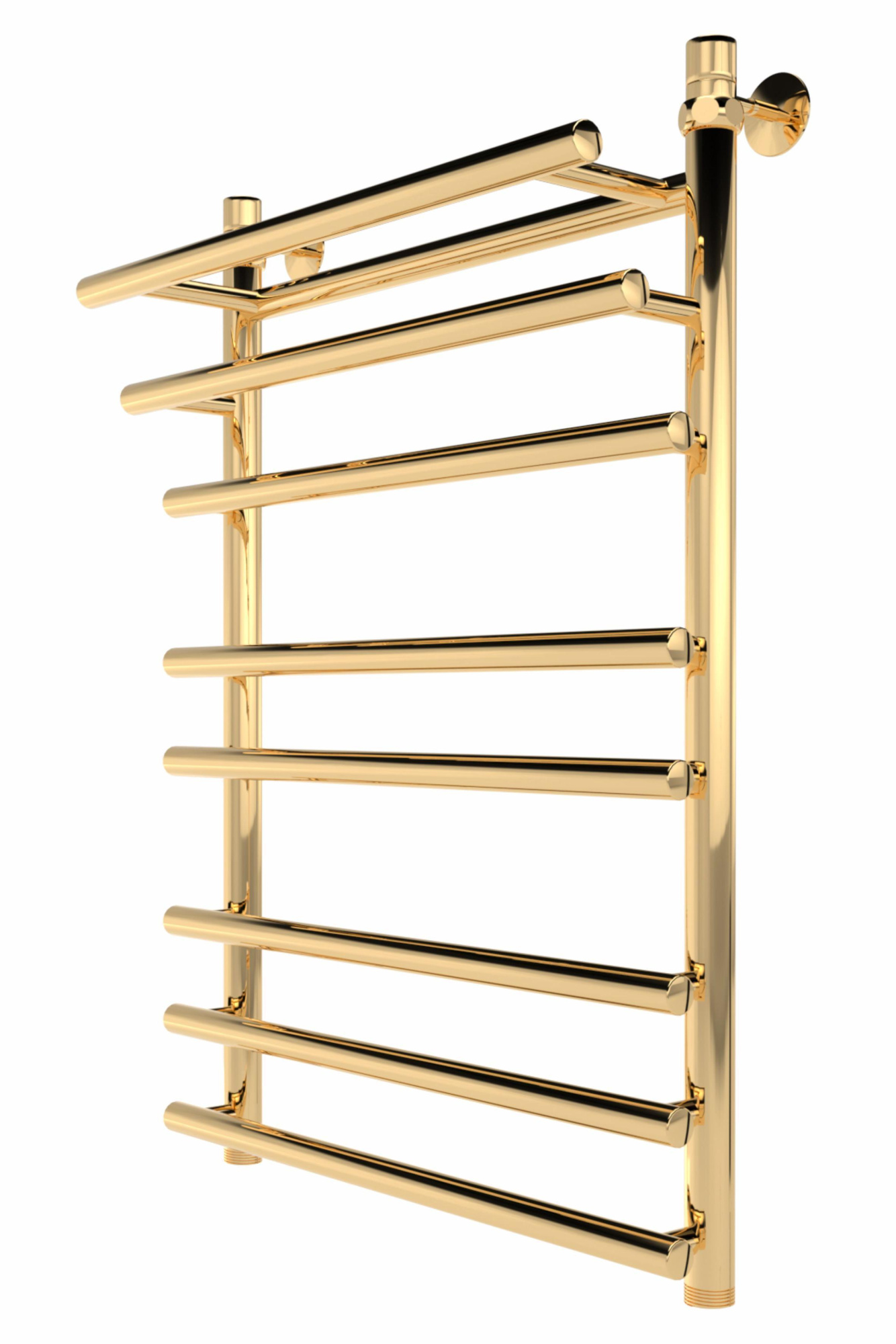 Полотенцесушитель Just Shelf 80/50, к-3, Золото