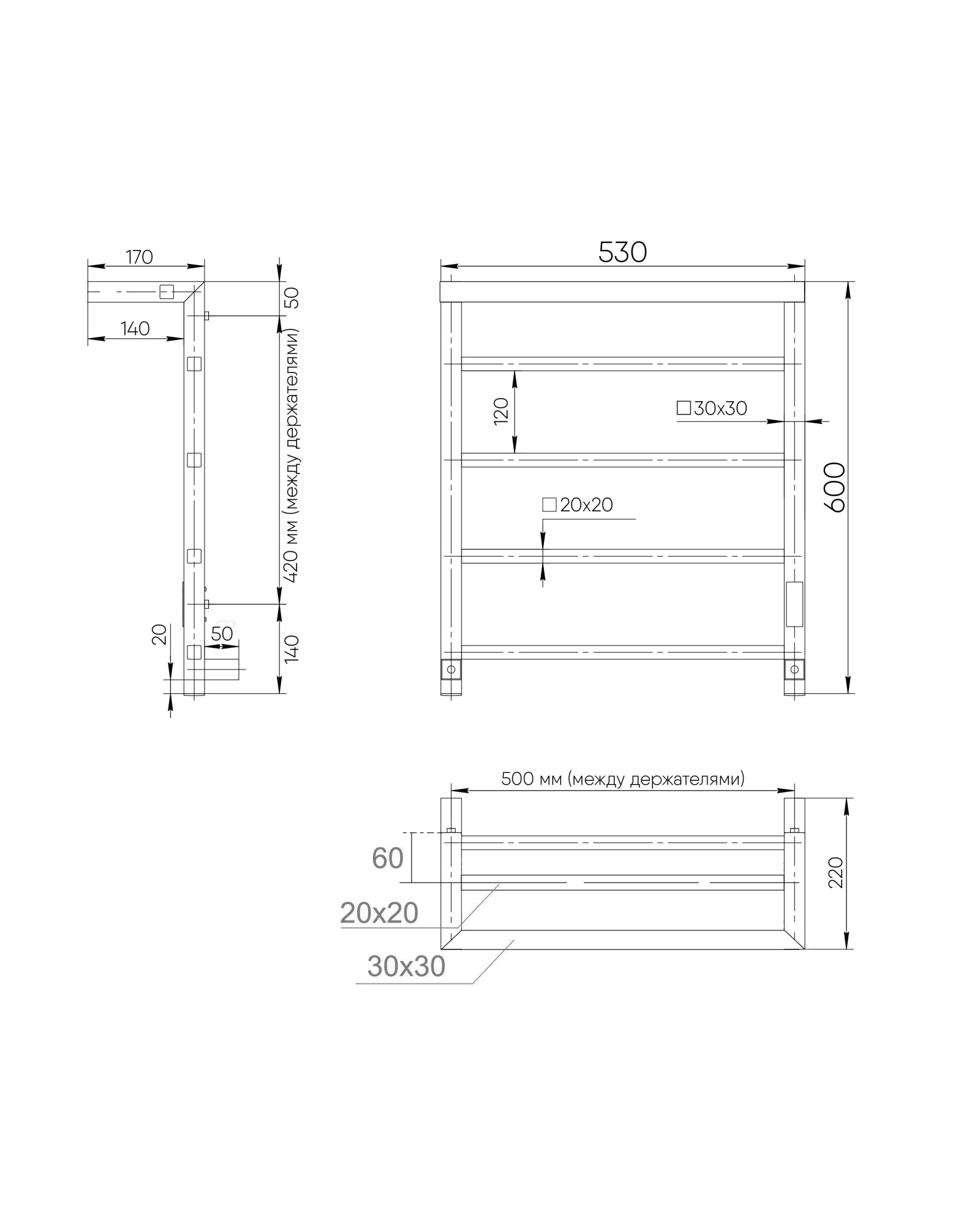 Forma 60-50 Graphite Metallic