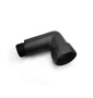Изображение Соединение угловое 3/4"x1/2" гайка/штуцер, Черный Муар(пара)