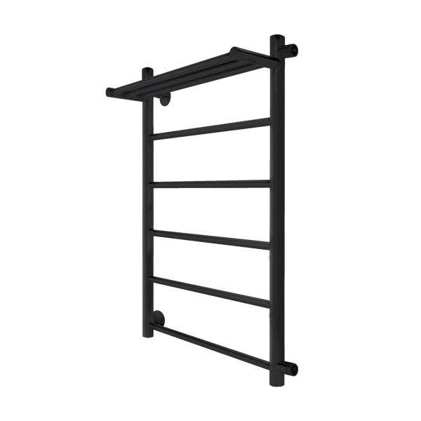 Line с полочкой, боковое подключение справа70/40, к-2, Черный муар