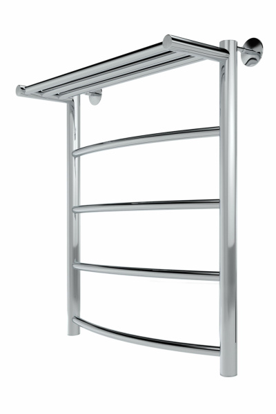 Полотенцесушитель Arc с полкой 60/50, Хром
