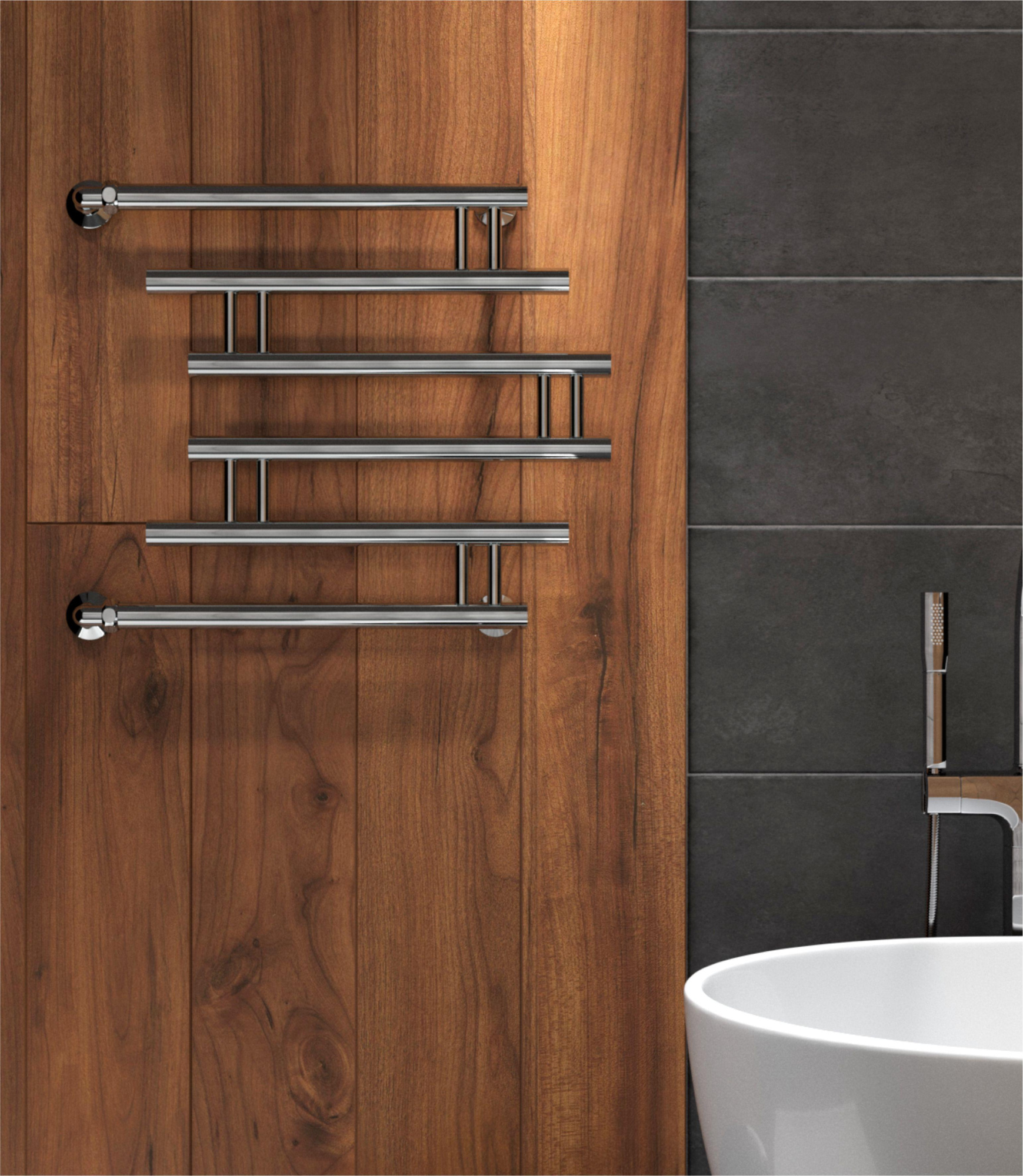 Полотенцесушитель Фокстрот Zip 60/70, Хром