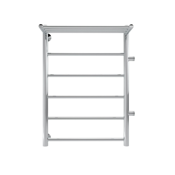 Line с полочкой, боковое подключение 80/50, Хром