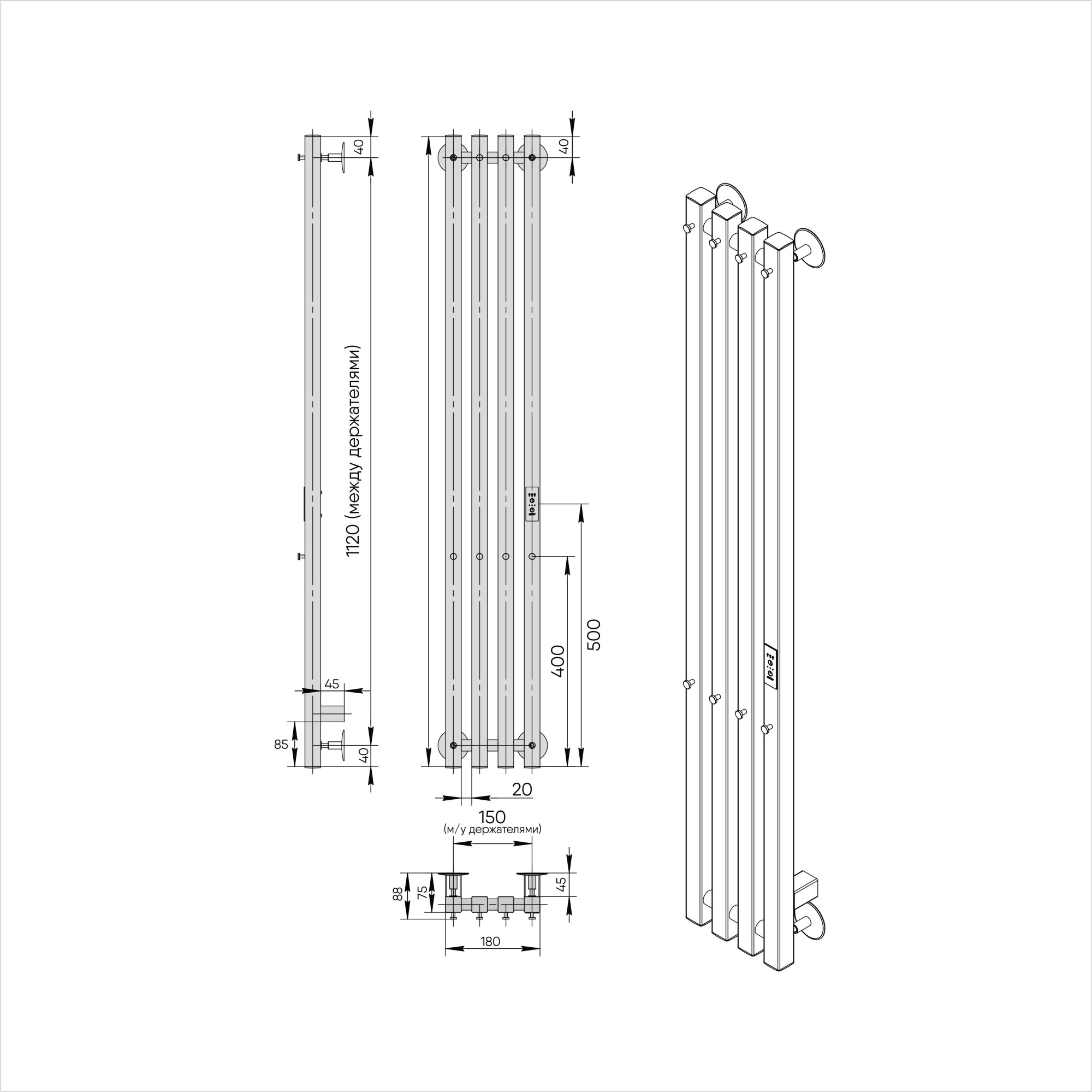 Style Pro 120-18 Черный Муар Style Pro 120-18 Черный Муар