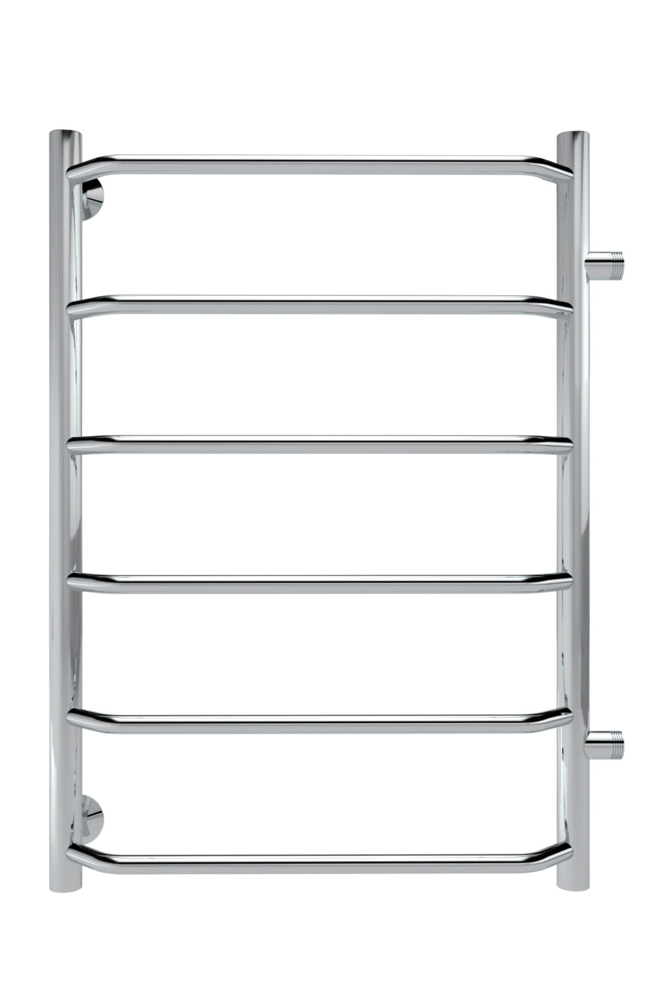 Полотенцесушитель Roof с боковым подключением 80/50, Хром