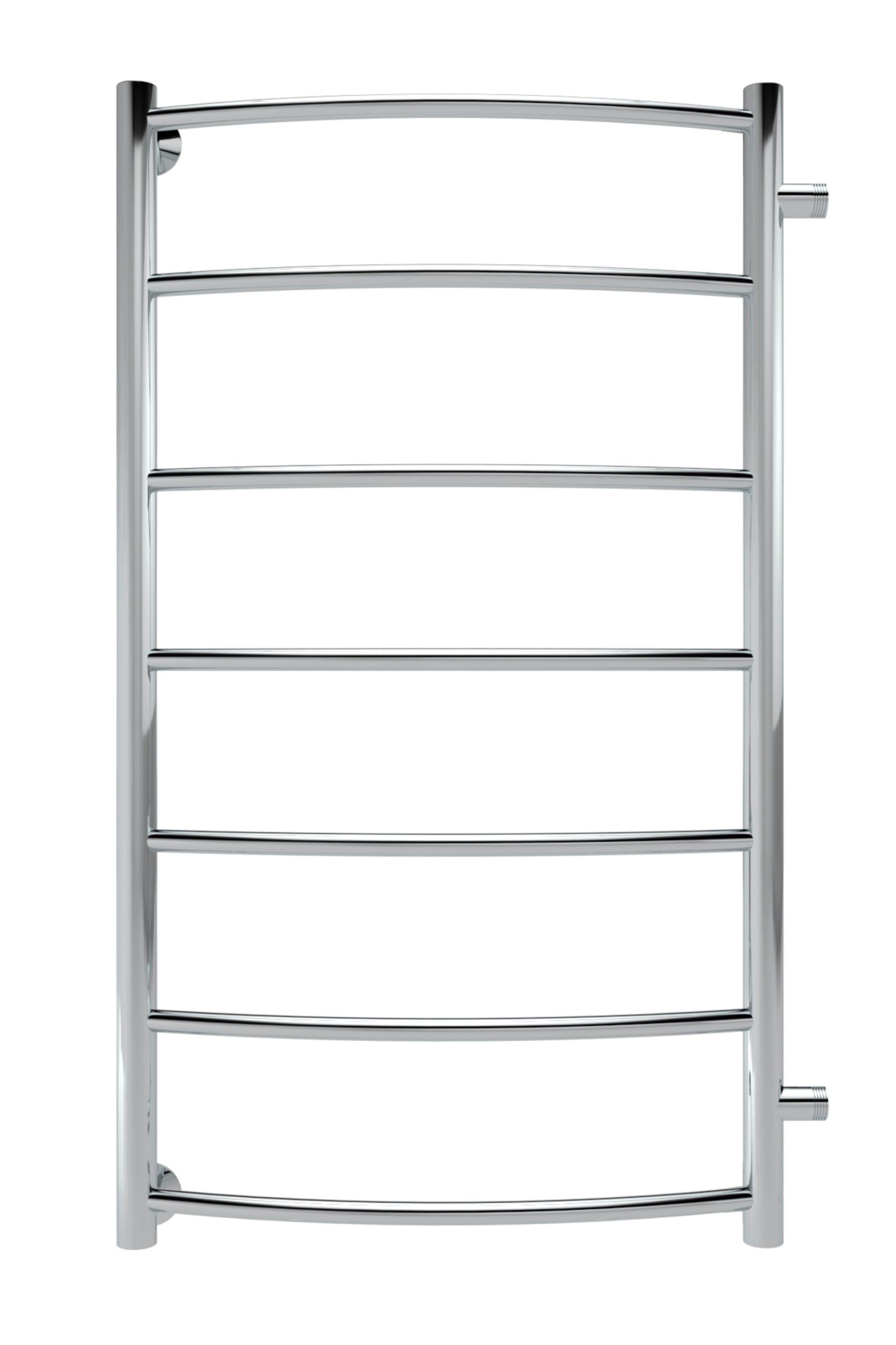 Arc, боковое подключение 90/60, Хром